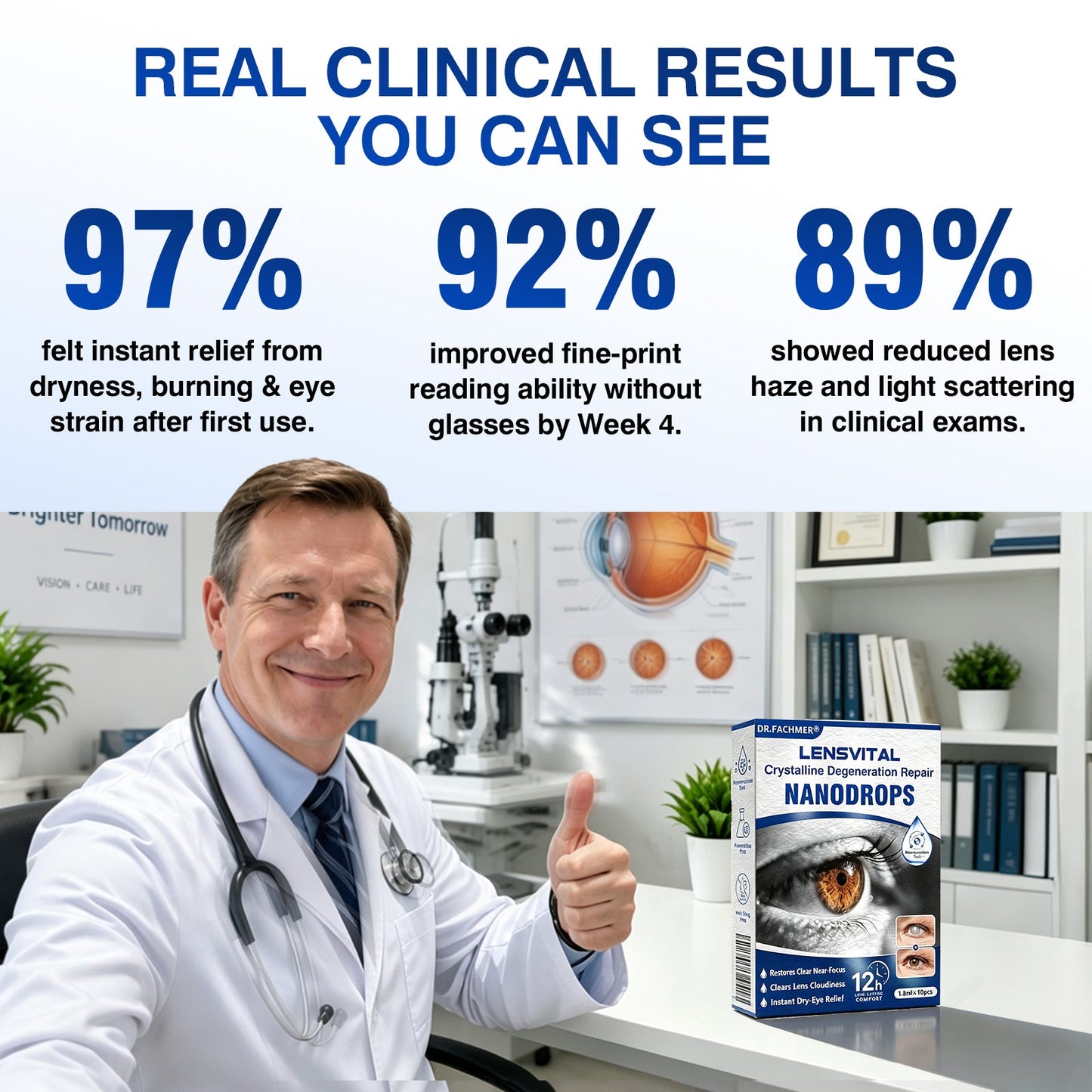 🇬🇧👨‍⚕️✅DR.Fachmer® LensVital Crystalline Degeneration Repair NanoDrops