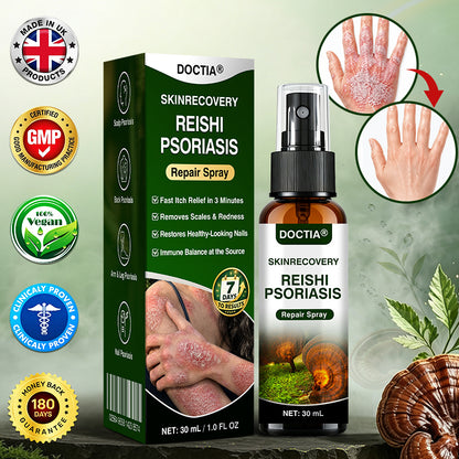 🇬🇧🎁DOCTIA® SkinRecovery Reishi Psoriasis Repair Spray