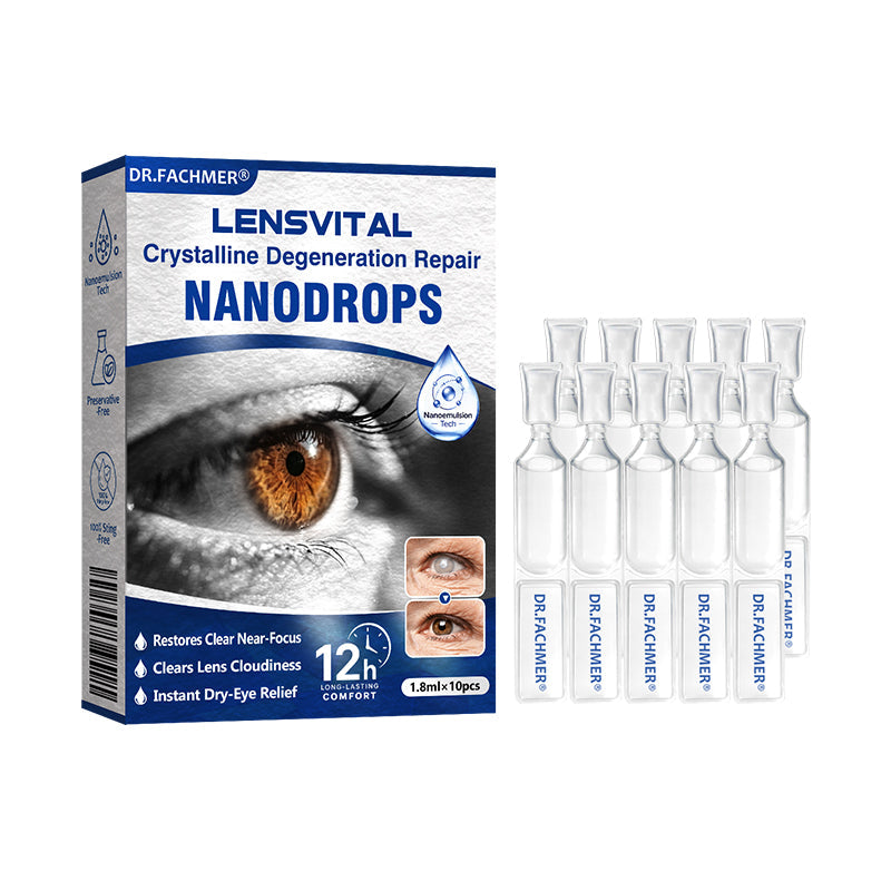 🇬🇧👨‍⚕️✅DR.Fachmer® LensVital Crystalline Degeneration Repair NanoDrops