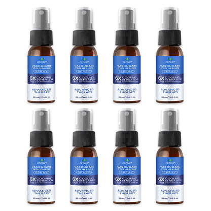 🇬🇧👨‍⚕️👍GFOUK® VascuCare Vein Healing Spray(Designed for Varicose veins, Spider veins, Deep vein Thrombosis, Chronic venous insufficiency, Venous ulcers, Thrombophlebitis and other venous issues)