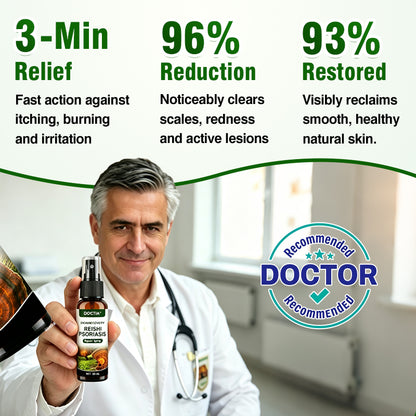 🇬🇧🎁DOCTIA® SkinRecovery Reishi Psoriasis Repair Spray