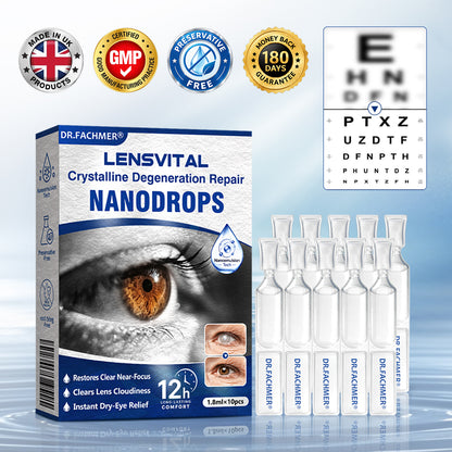 🇬🇧👨‍⚕️✅DR.Fachmer® LensVital Crystalline Degeneration Repair NanoDrops