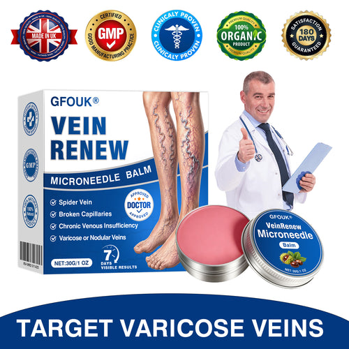 uk👨‍⚕️🦵🛡️GFOUK® VeinRenew Microneedle Balm